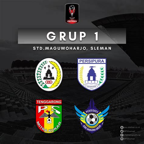 Pss Sleman Tergabung Di Grup 1 Piala Presiden Official Site Pss Sleman