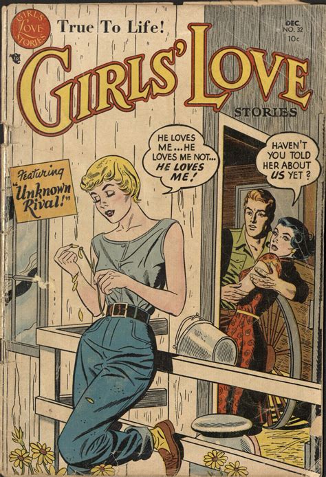Girls Love Stories No 32 Dc Comics 1954 · Romancing The Comic Book · Johns Hopkins University