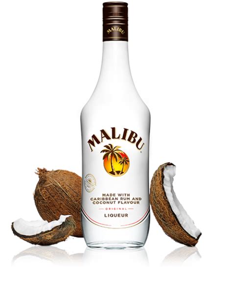 It comes in a full proof version that is about 50 proof (25% alcohol). Kokonusslikör - Malibu Original - Malibu Drinks