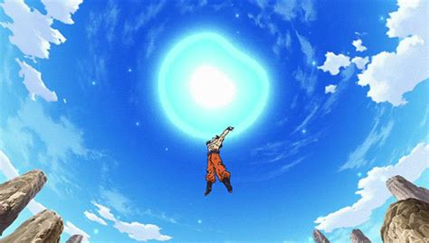 The best gifs for goku absorbs spirit bomb. Spirit bomb gif 10 » GIF Images Download