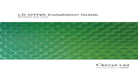 Ls Dyna Installation Guide Pdf Document