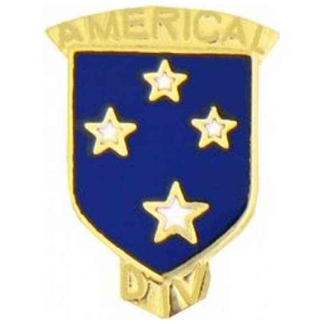 Army 23rd Div Americal Hatlapel Pin