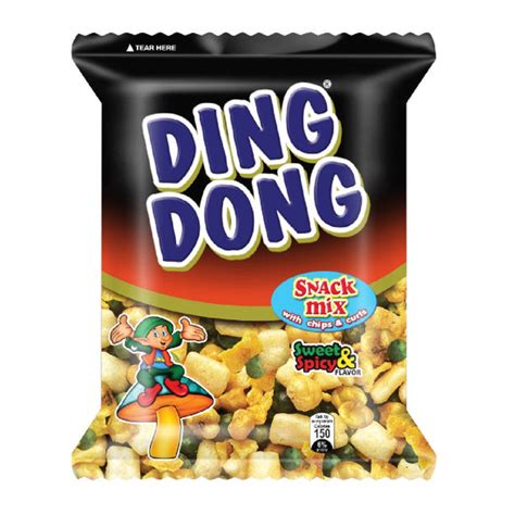 ding dong snack mix sweet and spicy flavor 95g