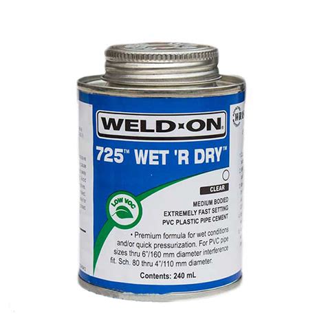 The two pieces bond when working with pvc glue, always wear nitrile work gloves. IPS Weldon Pipe Cement Glue - Hot Tub Plumbing