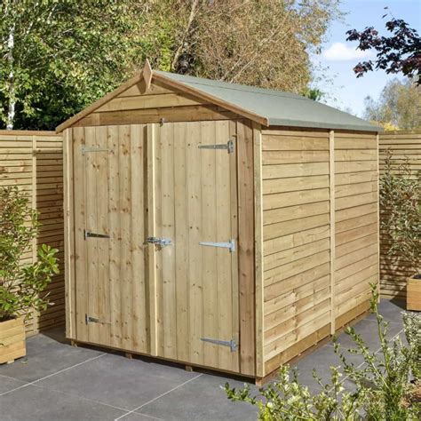 Natural Timber Garden Shed 6 X 8ft Sheds Bandm