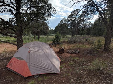 Camping The Grand Canyons South Rim Dispersed And Designated
