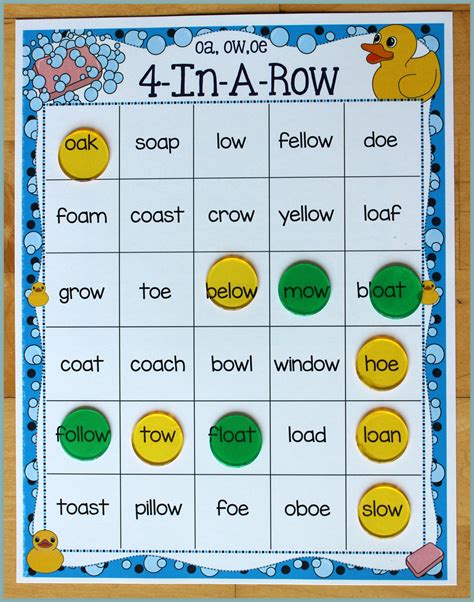 Being able to fill in a blank builds your students critical thinking ability. Activities for Teaching the oa/ow/oe Digraphs - Make Take ...