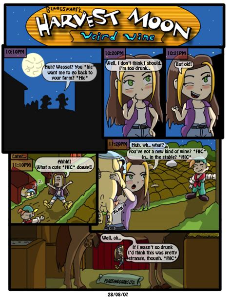 Post 249227 Harvest Moon Karen Pete Blargsnarf Comic