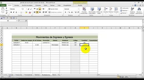 Crear Planilla Excel Para Control Stock Charcot Riset Hot Sex Picture