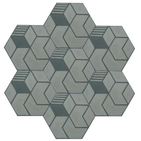 Hexagonal Cement Tiles Alfredo