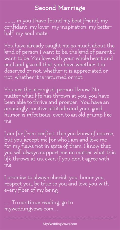 Check spelling or type a new query. Second Marriage | Vows quotes, Wedding vows quotes ...