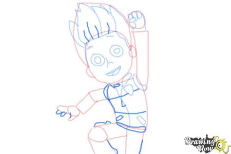 How To Draw Ryder From Paw Patrol Drawingnow