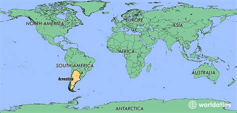 Where Is Argentina Where Is Argentina Located In The World