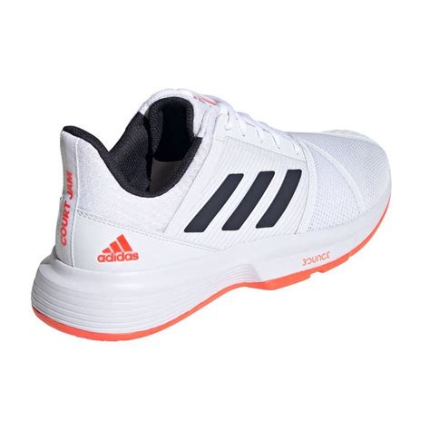 Adidas Court Jam Bounce Mens Tennis Shoe White Midwest Sports