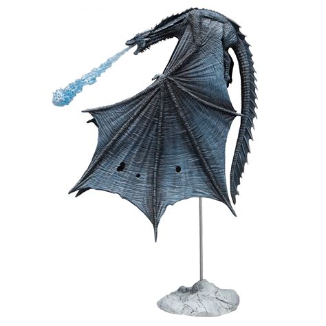Mcfarlane Toys Game Of Thrones Viserion Ice Dragon Deluxe Box Blue