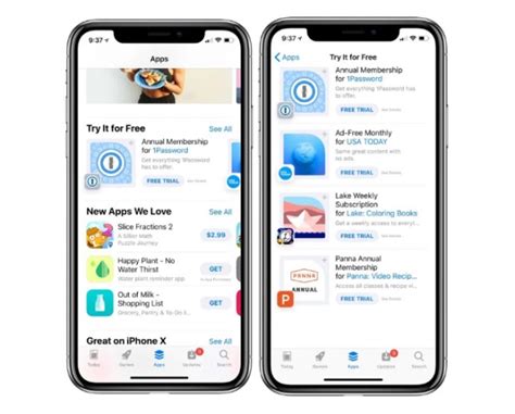 Apple App Store Now Highlights Free Trials For Subscription Based Apps