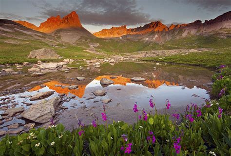 Upper Ice Lake Basin San Juan Mountain Silverton Colorado Flickr