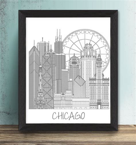 Chicago Framed Print Board Of Trade Chicago Art Chicago Print