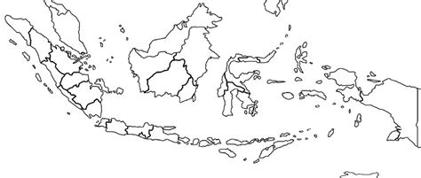 Sketsa Gambar Peta Indonesia Hitam Putih Kumpulan Contoh Peta Riset