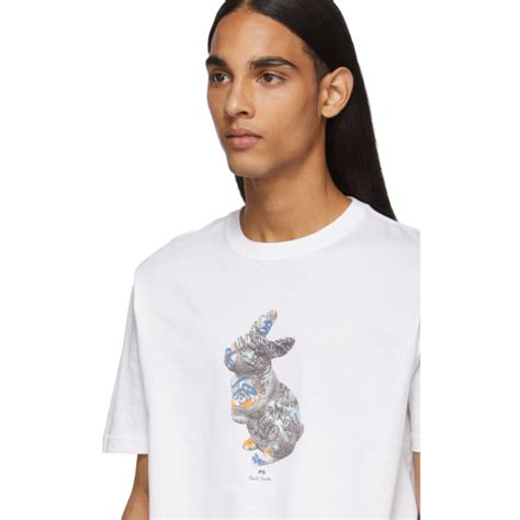 Ps By Paul Smith White Rabbit T Shirt Ps By Paul Smith