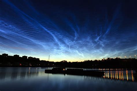 Noctilucentcloudsoverstockholm Wikimedia Commons Earth Buddies