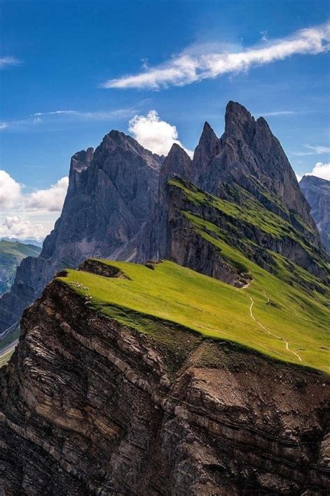The Dolomites Are A Mountain Range Located In Northeastern Italy They