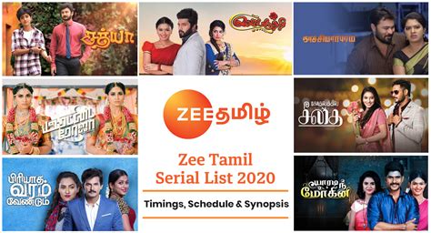 Zee Tamil Serial List 2020 Timings Schedule And Synopsis