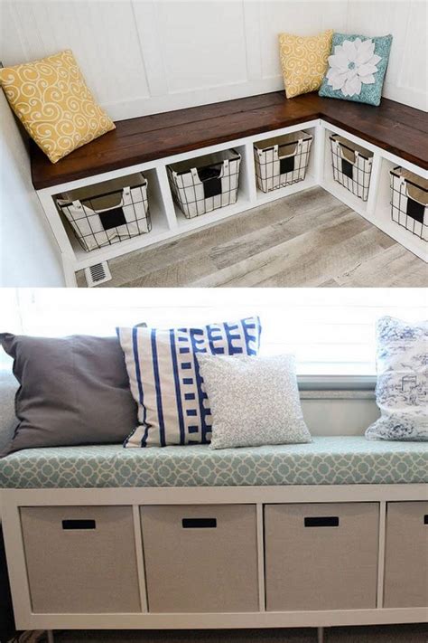 21 Gorgeous Easy Diy Benches Indoor And Outdoor Diy Storage Bench