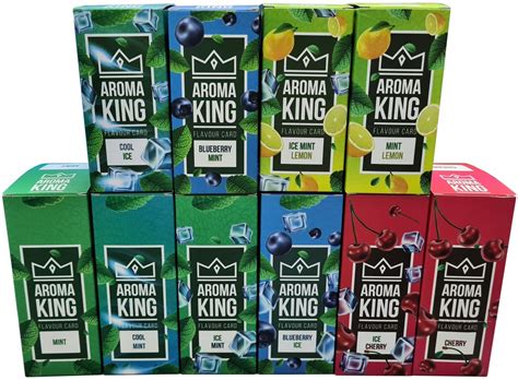 Купить 10 ароматизирующих карт для сигарет Aroma King Mint отзывы фото и характеристики на