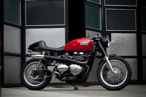 Benjies Cafe Racer Triumph Thruxton Return Of The Cafe Racers