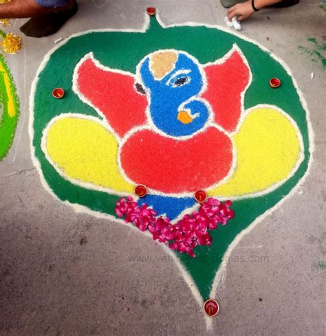 14 Best Rangoli Designs Photos For Competitions Winners