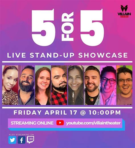 Stand Up Comedy Showcase — Villain Theater