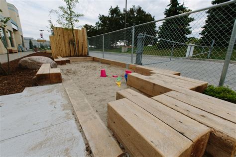 Playground Natural Sand Play Tall Pines Brampton School Earthscape Play