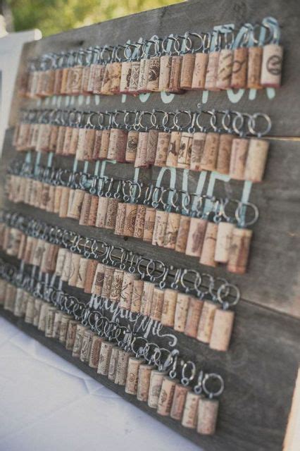 26 unique wine cork wedding décor ideas weddingomania