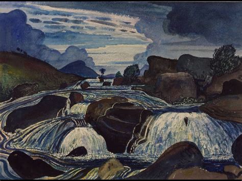 The Waterfall James Dixon Innes 1910 Tate Gallery British Art Art