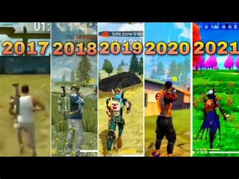 Ajjubhai (total gaming) vs sudip sarkar: FREE FIRE 2021 NEW UPDATE | FREE FIRE 2017 vs 2018 vs 2019 ...