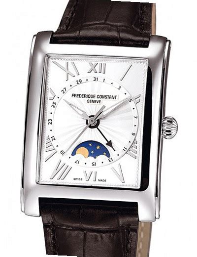 Frederique Constant Carree Carree Automatic Moonphase And Date Men