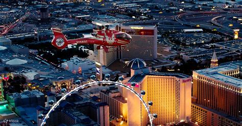 Las Vegas Strip Highlights Helicopter Flight Klook