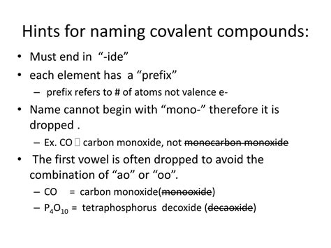 Ppt Naming Ionic And Covalent Compounds Powerpoint Presentation Free A12