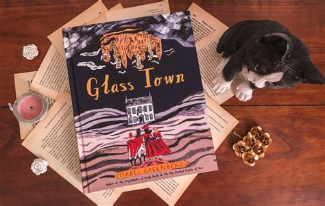 ‘glass town by isabel greenberg a bag full of stories