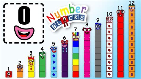 Numberblocks Numbers 1 10 Numberblocks Eleven Twelve Learn To