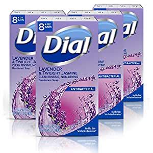 (pack of 14 bars) safeguard beige antibacterial bar soap for men & women. Amazon.com : Dial Antibacterial Bar Soap, Lavender ...