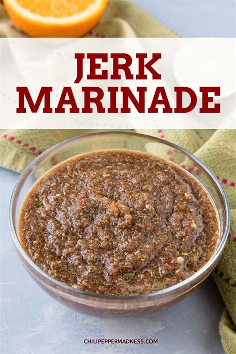 Jerk Marinade Bold Jamaican Flavor Chili Pepper Madness