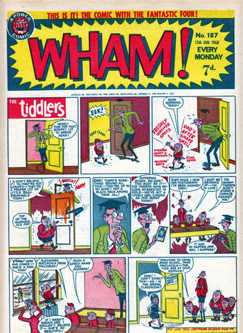 Blimey The Blog Of British Comics The End Of Wham 1968