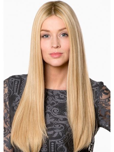 Extra Long Straight Blonde Lace Front Mono Top Wigs Best Wigs Online