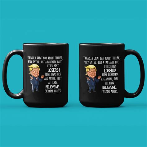 We present the list of 101 best gifts that will duly serve your purpose. Mom and Dad Trump Mug Set - You are a Great Mom and Dad ...