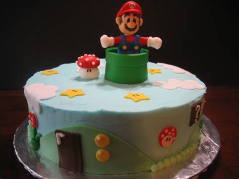 Mario Cakes Decoration Ideas Little Birthday Cakes