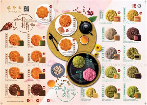 Here are 9 places that offer you really good mooncakes in the country next door. Oversea Mooncake 2019