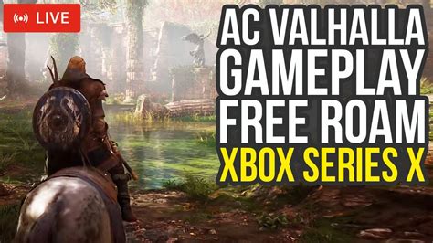 Assassins Creed Valhalla Gameplay Xbox Series X Free Roam No