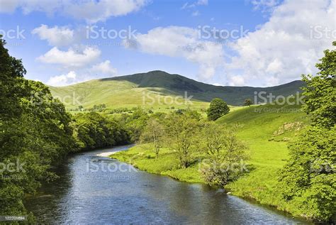 River Lune Scenic Stock Photo Download Image Now Agricultural Field